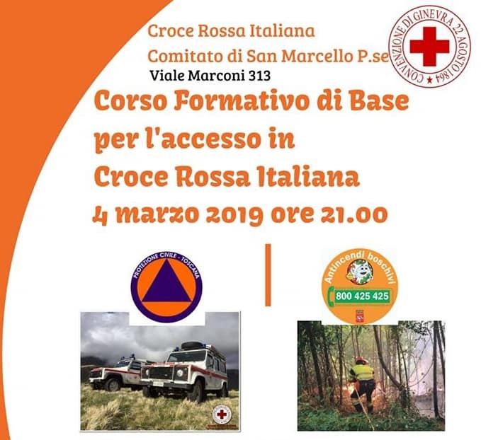 Corso formativo Croce Rossa Italiana