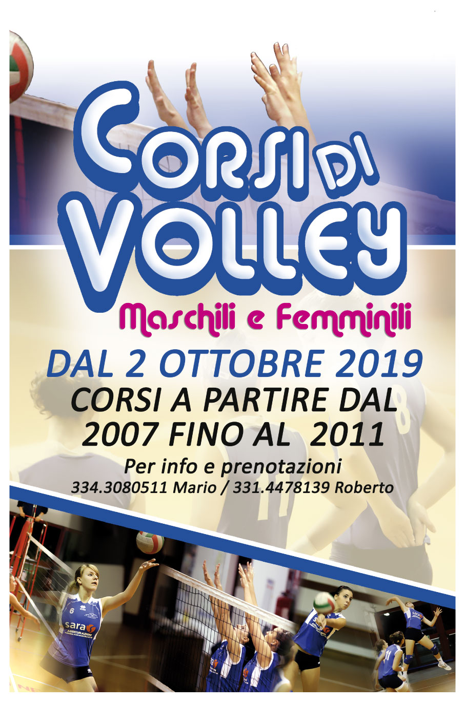 Corsi di Volley