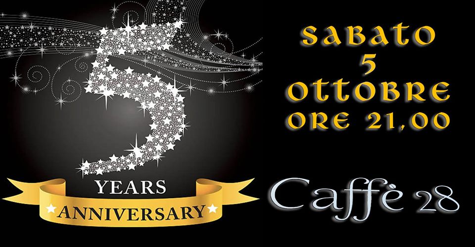 Buon Compleanno Caffè 28 con i Pigia Play