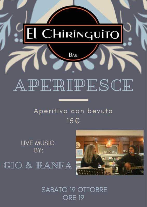 Gióò Black e Ranfa acustic live@bar El Chiringuito