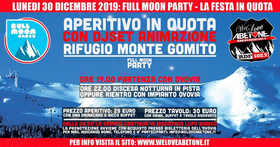 Aperitivo in Quota Ovovia – Il Party più in alto delle vacanze