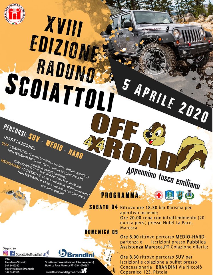 XVIII Raduno Scoiattoli Offroad4x4