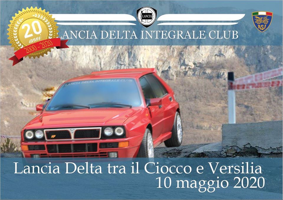 Lancia Delta tra il Ciocco e Versilia