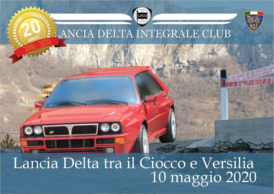 Lancia Delta tra il Ciocco e Versilia