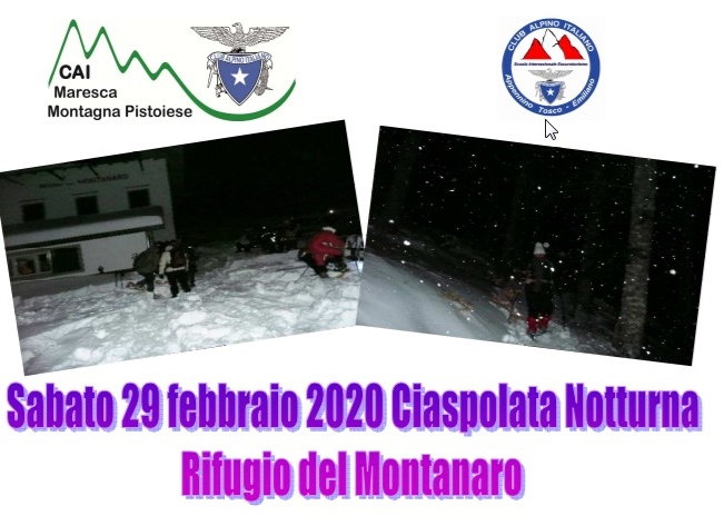 Ciaspolata notturna – Rifugio del Montanaro