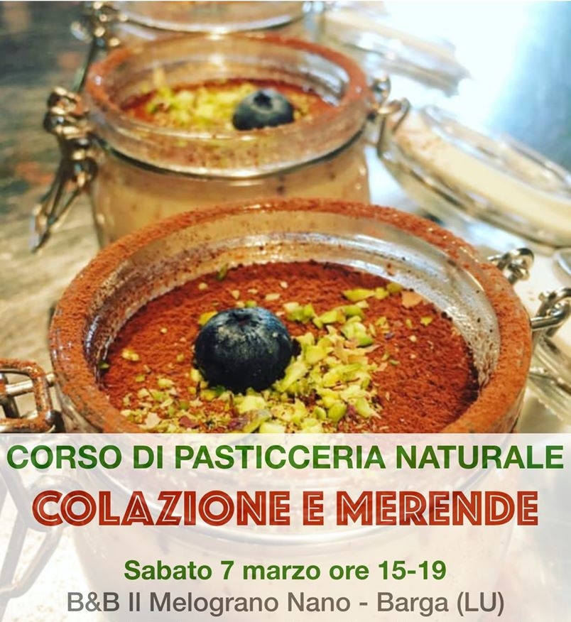 Corso di Pasticceria Naturale: Colazione e Merende