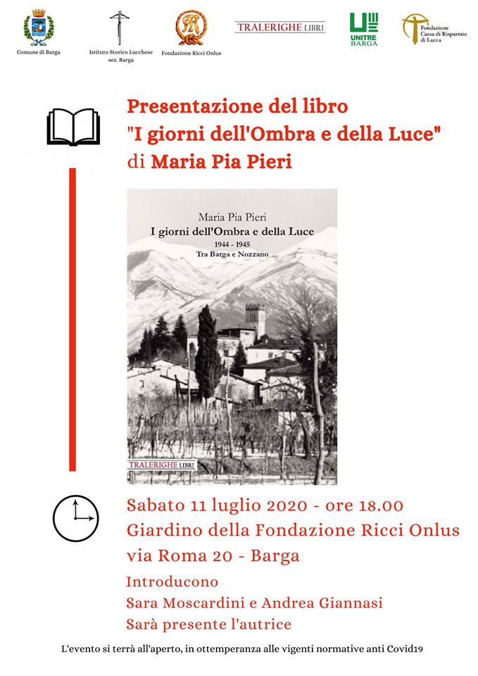 Presentazione del libro “I giorni dell’Ombra e della Luce”