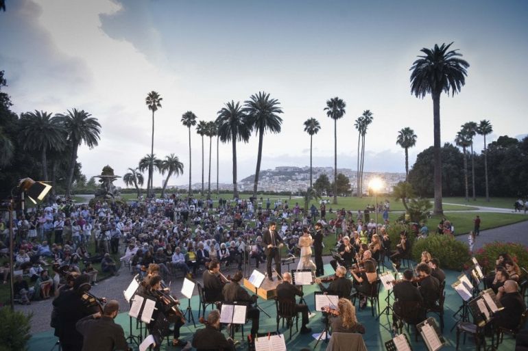 Concerto nel bosco con l’orchestra della Toscana