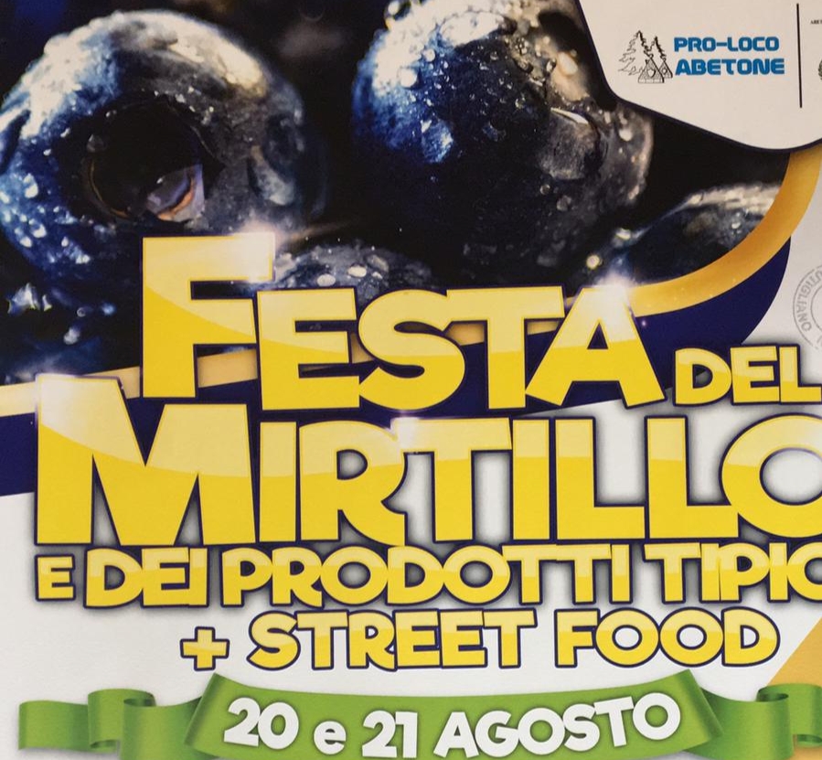 Festa del mirtillo e dei prodotti tipici + street food