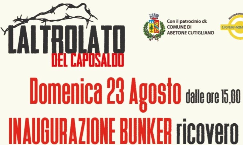 Inaugurazione Bunker ricovero e secondo piano del museo