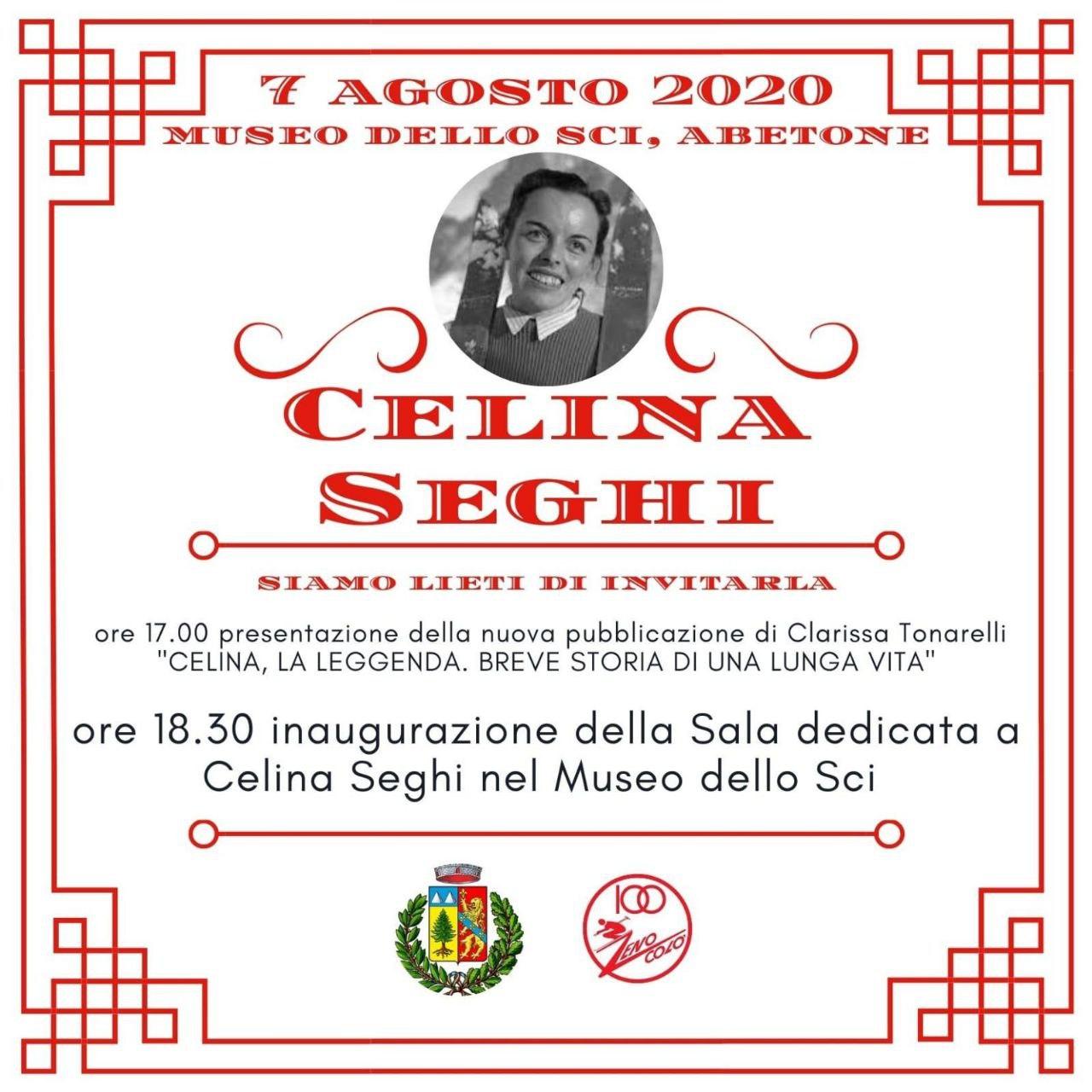 Celina Seghi – Siamo lieti di invitarla