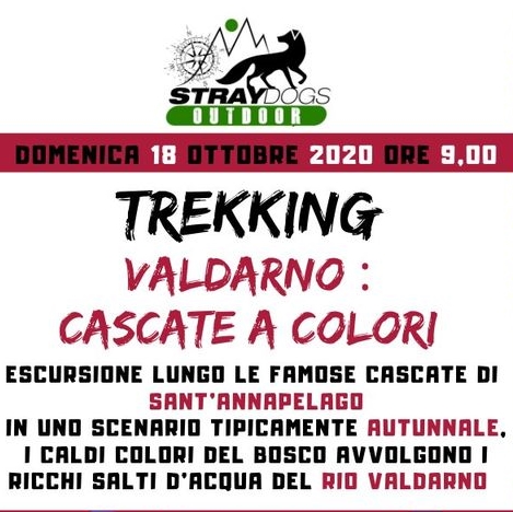 Valdarno: Cascate a Colori