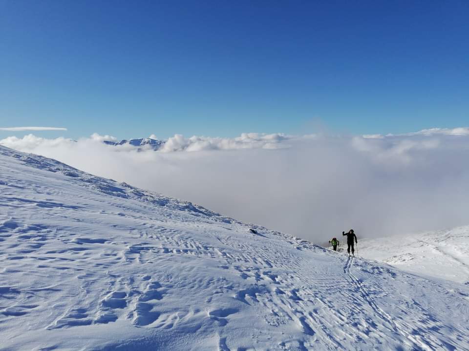Scialpinismo al Monte Cimone