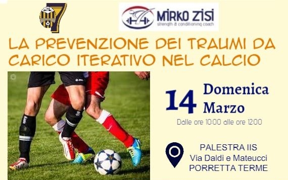 Seminario Posturale: la prevenzione dei traumi da carico iterativo nel calcio