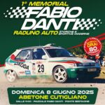 1° Memorial Fabio Danti - Raduno Auto